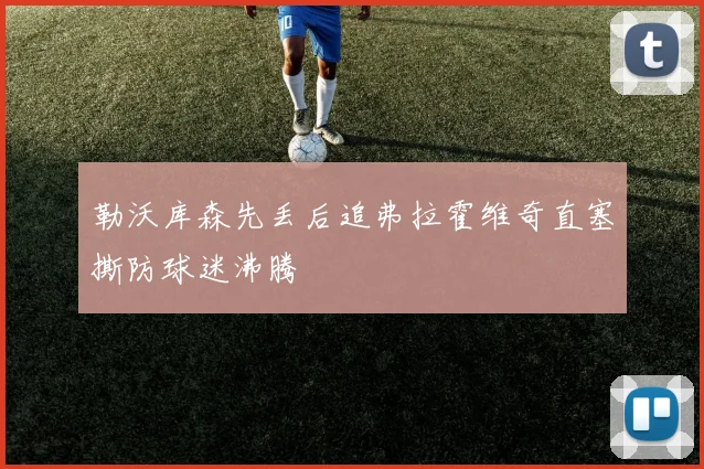 勒沃库森先丢后追弗拉霍维奇直塞撕防球迷沸腾